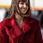 Reminder Hande Erçel Red Coat front