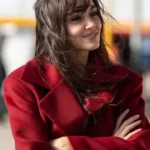 Reminder S01 Hande Erçel Red Coat front