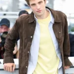 Robert Pattinson Die My Love Movie Brown Jacket