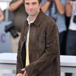 Robert Pattinson Die My Love Movie Event Brown Jacket