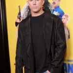 Roofman Channing Tatum Black Coat front