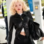 Rosé Black Trucker Black Jacket