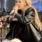 Rose Blackpink Black Jacket