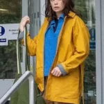 Ruth Wilson Down Cemetery Road Mustard Coat