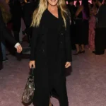 Sarah Jessica Parker Victorias Secret 2025 Black Coat