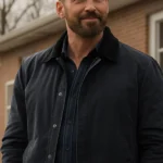 Seann William Scott Bad Man 2025 Black Cotton Jacket front