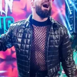Seth Rollins WWE RAW Black Puffer Jacket