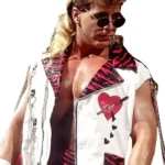 Shawn Michaels WWE White Leather Vest