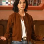 Sheriff Country S01 Morena Baccarin Bomber Jacket front