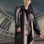 Song Kang My Demon Black Leather Coat