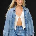 Sophie Cunningham WNBA Playoffs Denim Jacket