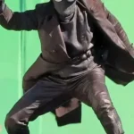 Spider Noir Nicolas Cage Brown Leather Coat