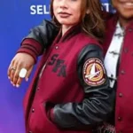 Star Trek Starfleet Academy Maroon Varsity Jacket