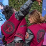 Star Trek Starfleet Academy Varsity Jacket back