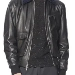 Starboy The Weeknd Daft Punk Black Leather Jacket