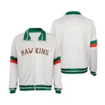 Stranger Things Season 4 Lucas Sinclair White Jacket