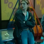 Task S01 Alison Oliver Black Jacket