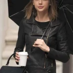 Taylor Swift Black Leather Jacket