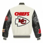 Taylor Swift Chiefs Varsity Jacket back