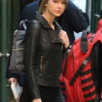 Taylor Swift Stylish Black Leather Jacket
