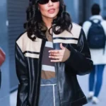 Tessa Thompson NYC 2025 Leather Jacket