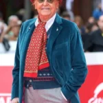 The 20th Rome Film Festival Renzo Arbore Velvet Blazer