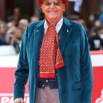 The 20th Rome Film Festival Renzo Arbore Velvet Blazer front