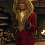 The Christmas Chronicles Goldie Hawn Shearling Coat