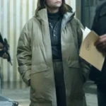The Last Frontier S01 Haley Bennett Puffer Coat front