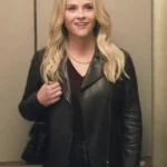 The Morning Show Bradley jackson Black Leather Jacket