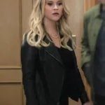 The Morning Show S04 Bradley jackson Black Leather Jacket