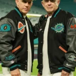 The Nike x Miami Dolphins x Shoe Gallery Rivalries Varsity Jacket