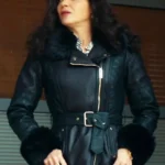 The Rainmaker S01 Lana Parrilla Shearling Leather Jacket
