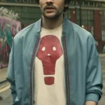 The Sandman S02 Colin Morgan Bomber Jacket front
