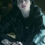 The Sandman S02 Razane Jammal Black Leather Jacket