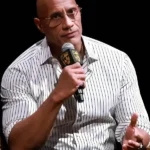 The Smashing Machine 2025 BAFTA Screening Dwayne Johnson Shirt front