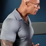 The Smashing Machine 2025 Dwayne Johnson Polo Shirt