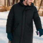 The Threesome Jonah Hauer-King Black Coat