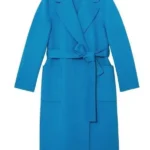 The Young and the Restless Victoria Newman Blue Coat front