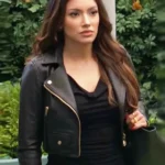 The Young and the Restless Zuleyka Silver Black Leather Jacket