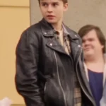 This Too Shall Pass Maxwell Jenkins Black Leather Jacket