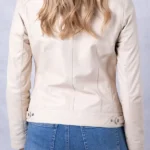 Threlkeld Leather Jacket back