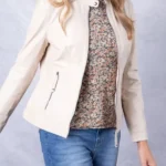 Threlkeld Leather Jacket front