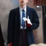 Timothée Chalamet Black Coat front