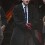 Timothée Chalamet Marty Supreme Black Coat