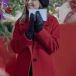 Tis the Season to be Merry Rachael Leigh Cook Red Wool Coat