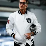 Tom Brady White Raiders Jacket