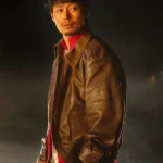 Trigger S01 Park Hoon Brown Leather Jacket