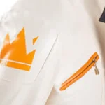 Valorant Phoenix White Leather Jacket sleeves