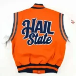 Virginia State Varsity Jacket back